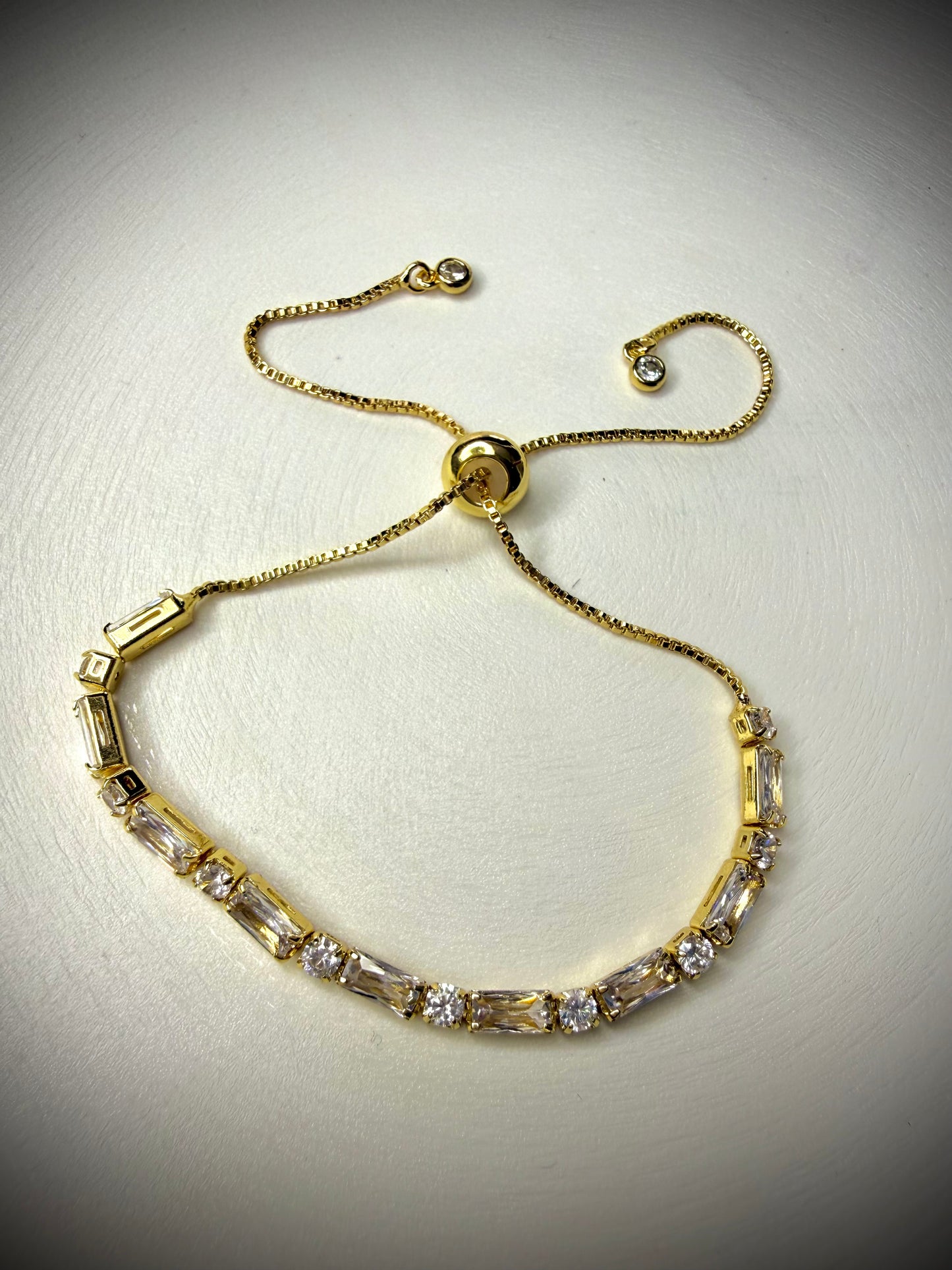 Pulsera Brillo Imperial (Baño de Oro 18K)