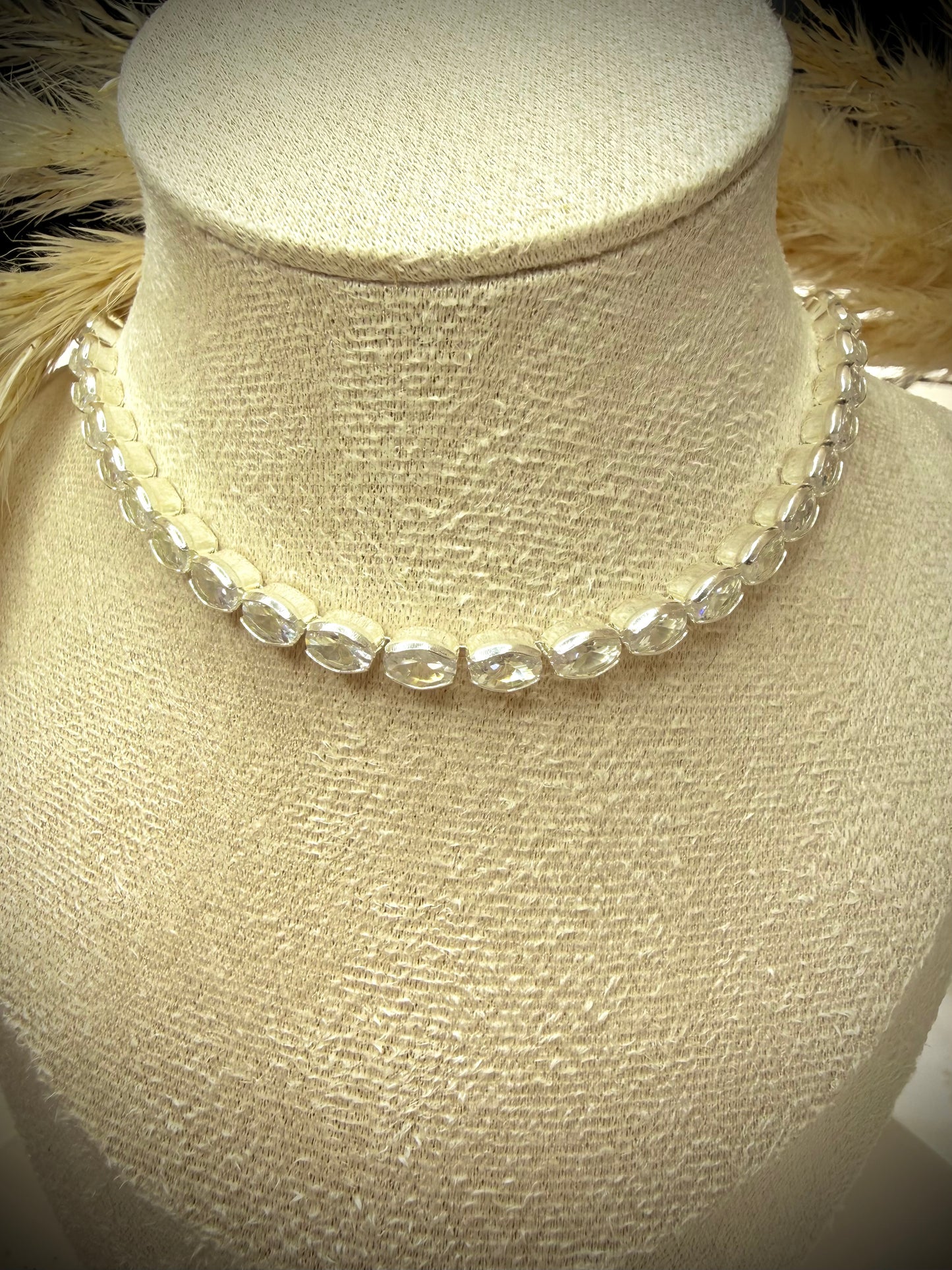 Collar Riviera Oval (Plata italiana 925) 50cm