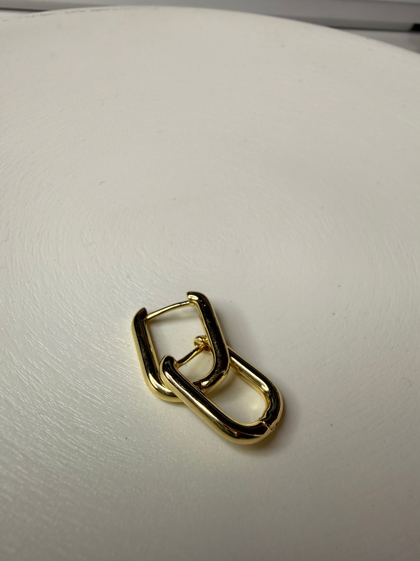 Aros Nova Recta — Baño de Oro 18K