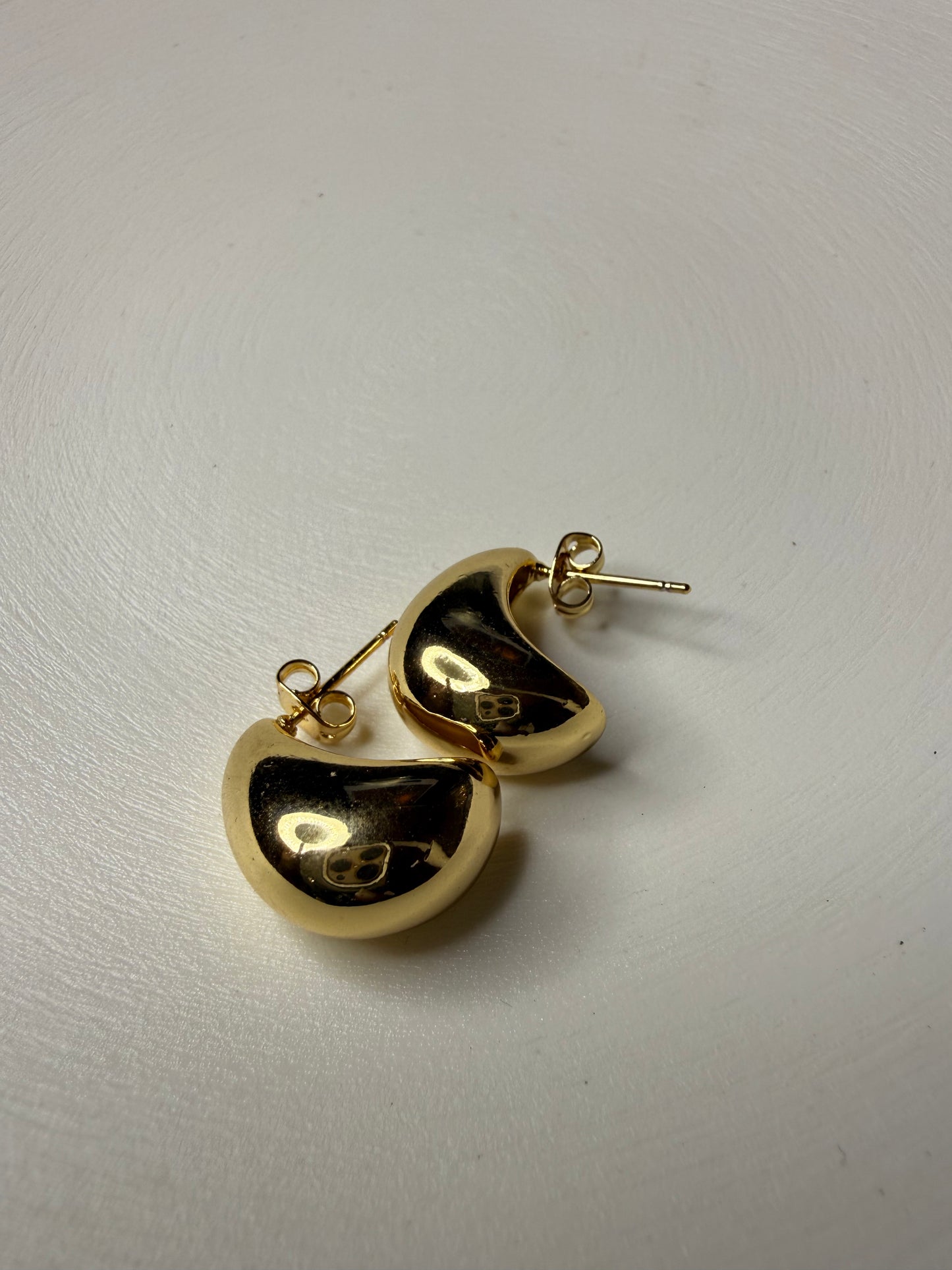 Aros Luna (Baño de Oro 18K)