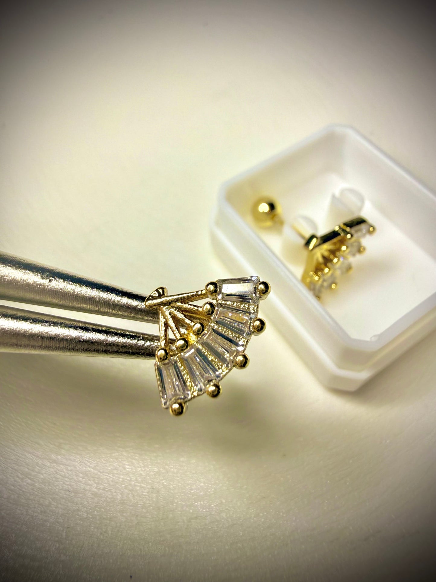 Abridores Abanico Cristal (Baño de Oro 18K)