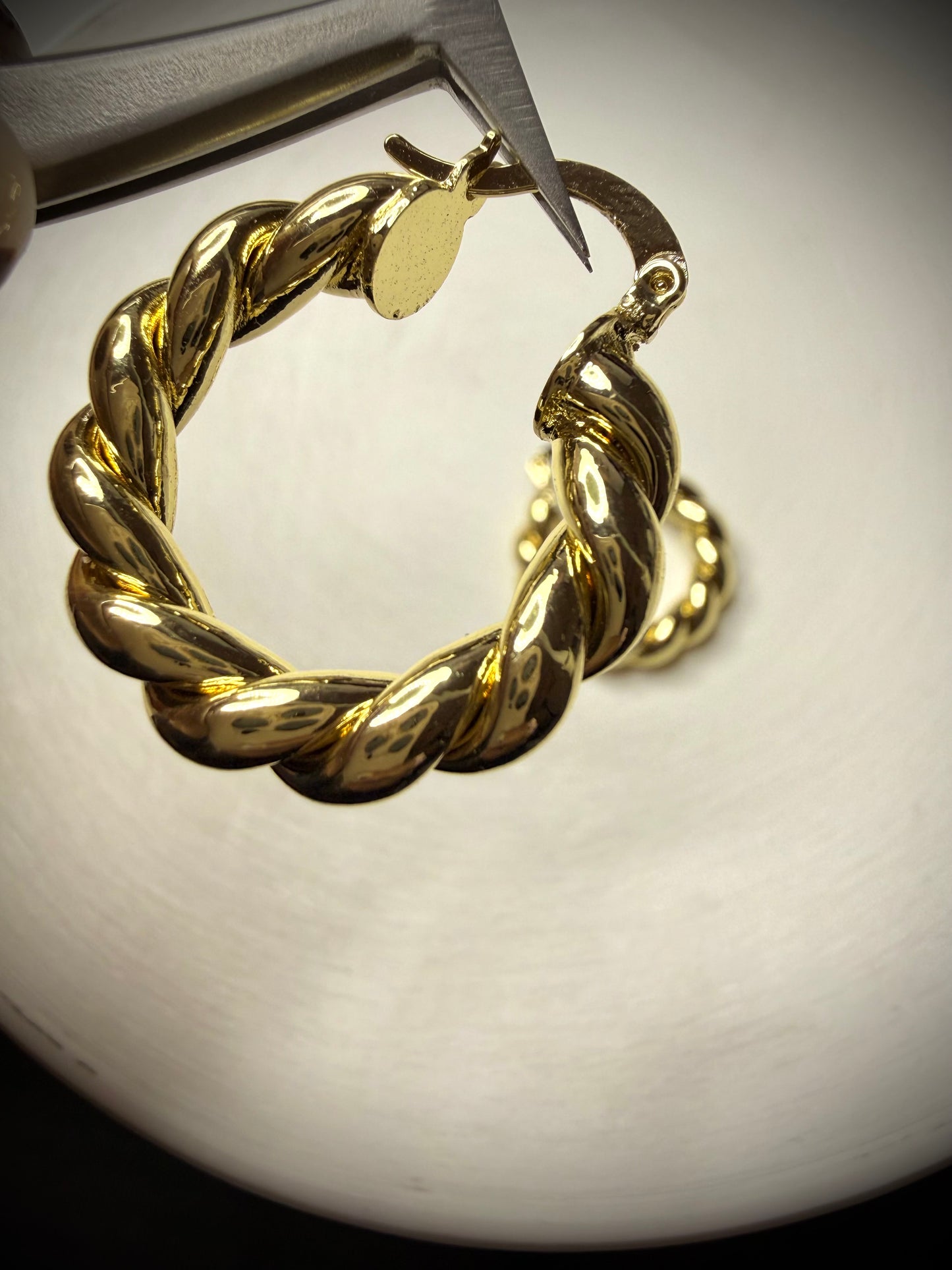 Aros Rope Classic (Baño de Oro 18K)