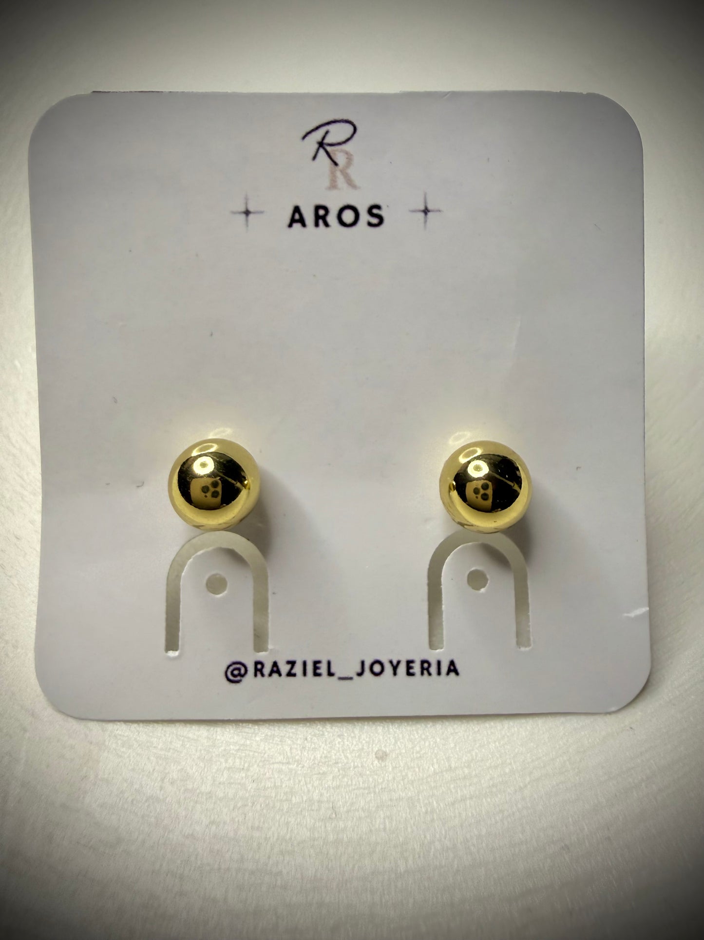 Aros Classic Sphere (Baño de Oro 18K)