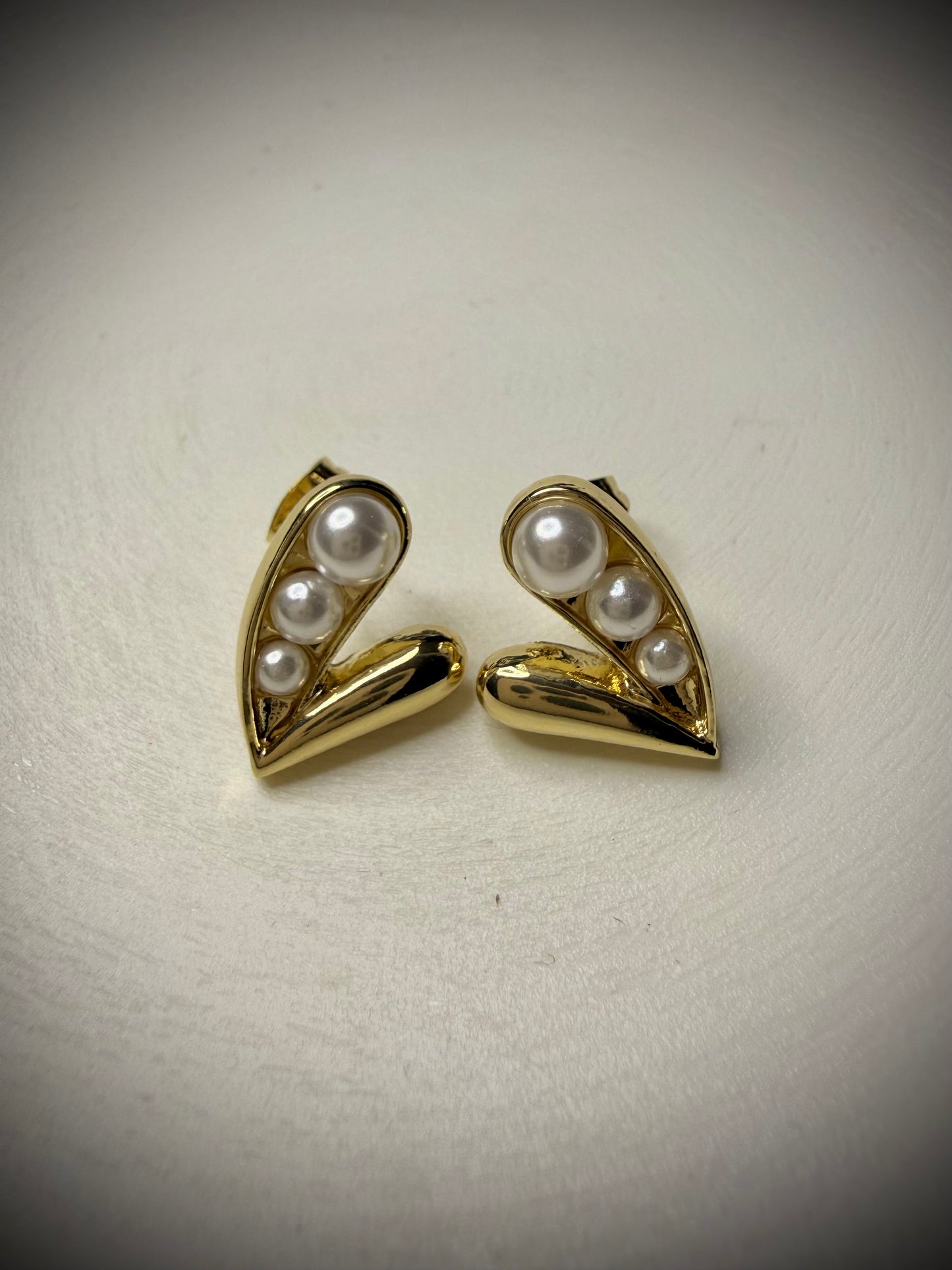 Aros Pearl Drop (Baño de Oro 18K)