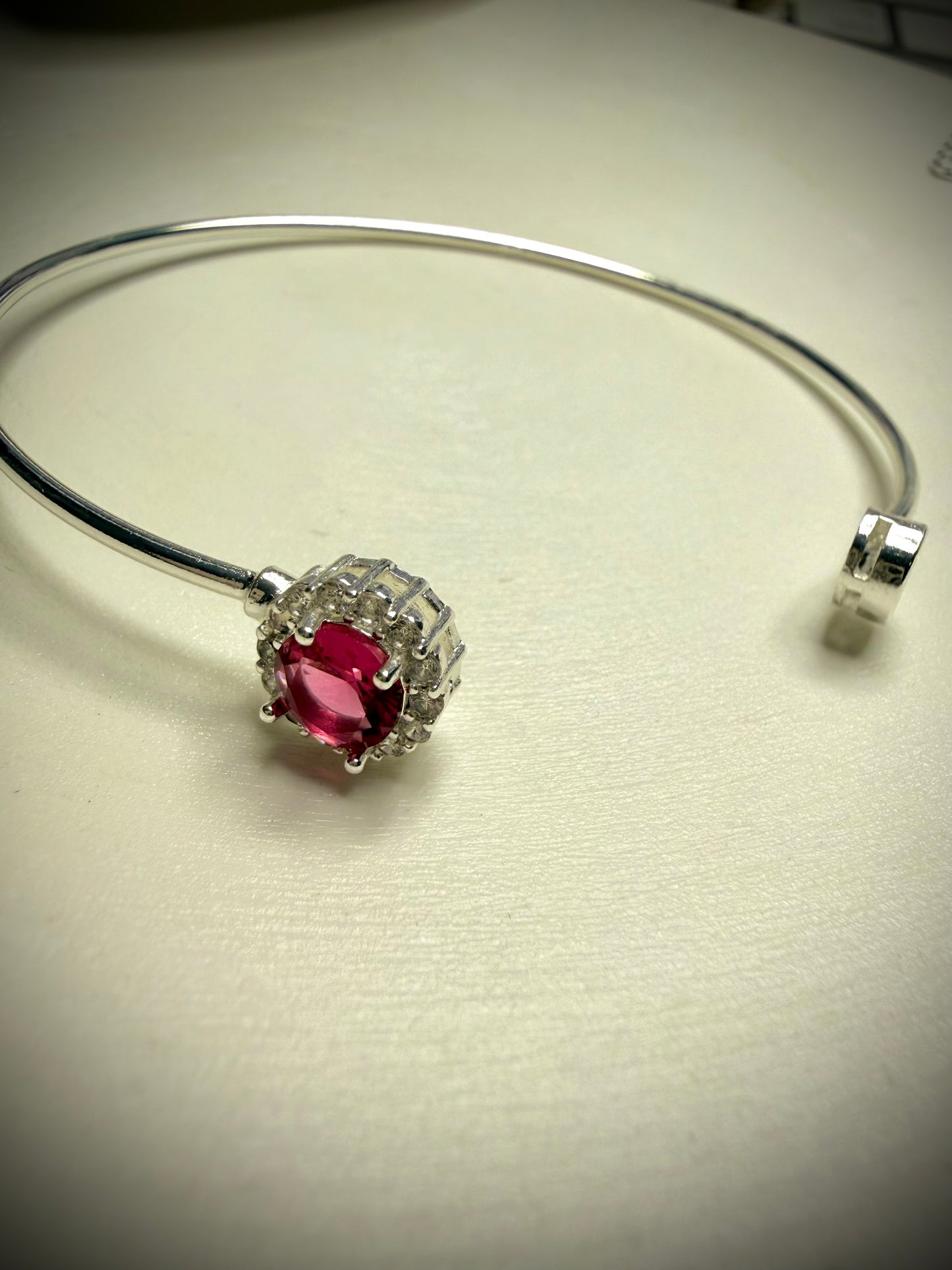 Esclava Silver Ruby Shine (Plata 925)