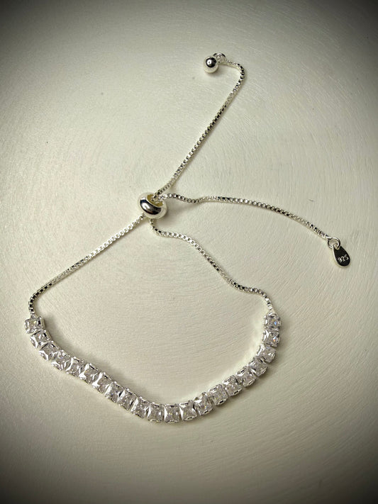 Pulsera Crystal Line (Plata 925)