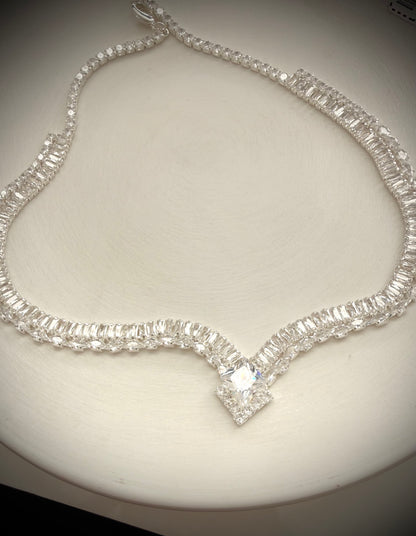 Collar Luxury Shine Square (Plata 925)