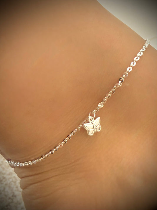 Tobillera “Esencia Pura” Plata 925