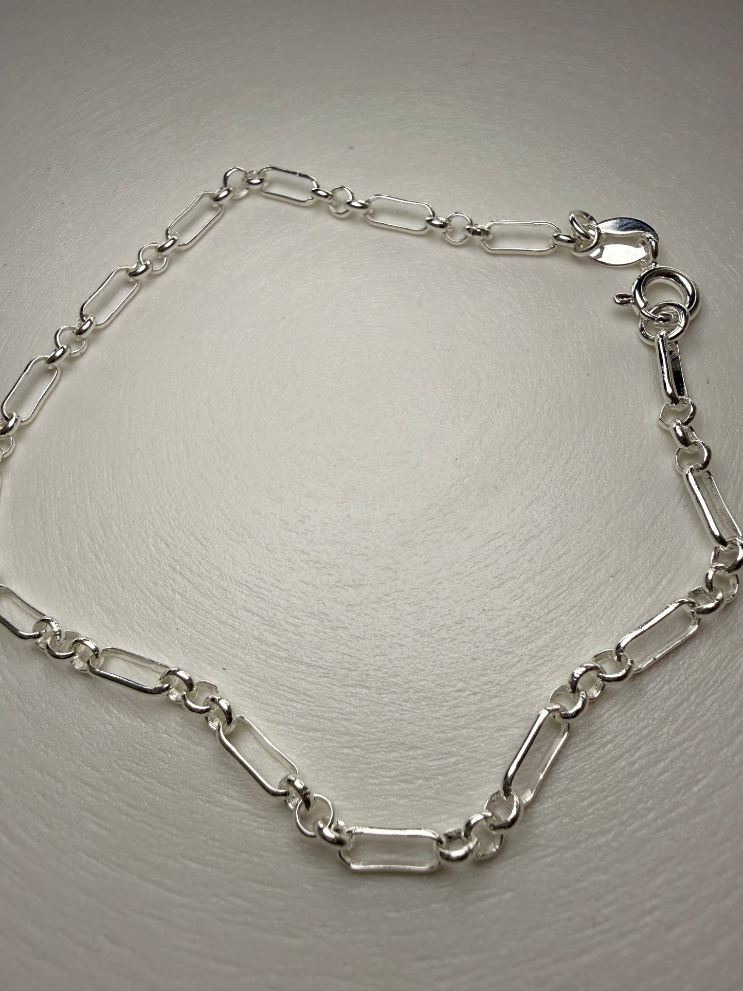 Pulsera Rectangular Minimal – Plata 925