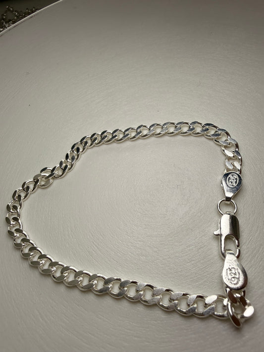 Pulsera Grumet Clásica – Plata 925
