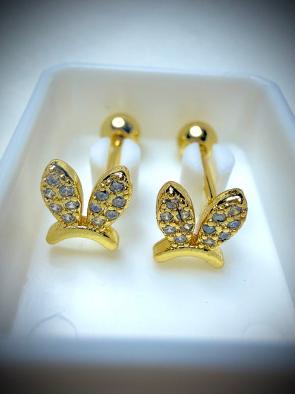 Abridores Conejita Brillo (Baño de Oro 18K)