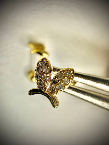 Abridores Conejita Brillo (Baño de Oro 18K)