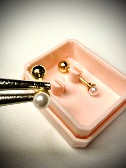 Abridores Perla Clásica (Baño de Oro 18K)