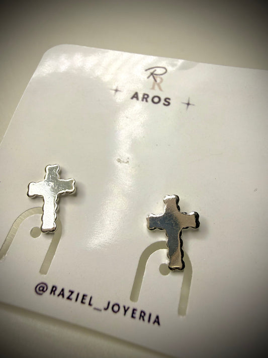 Aros Cruz Clásica (Plata 925)