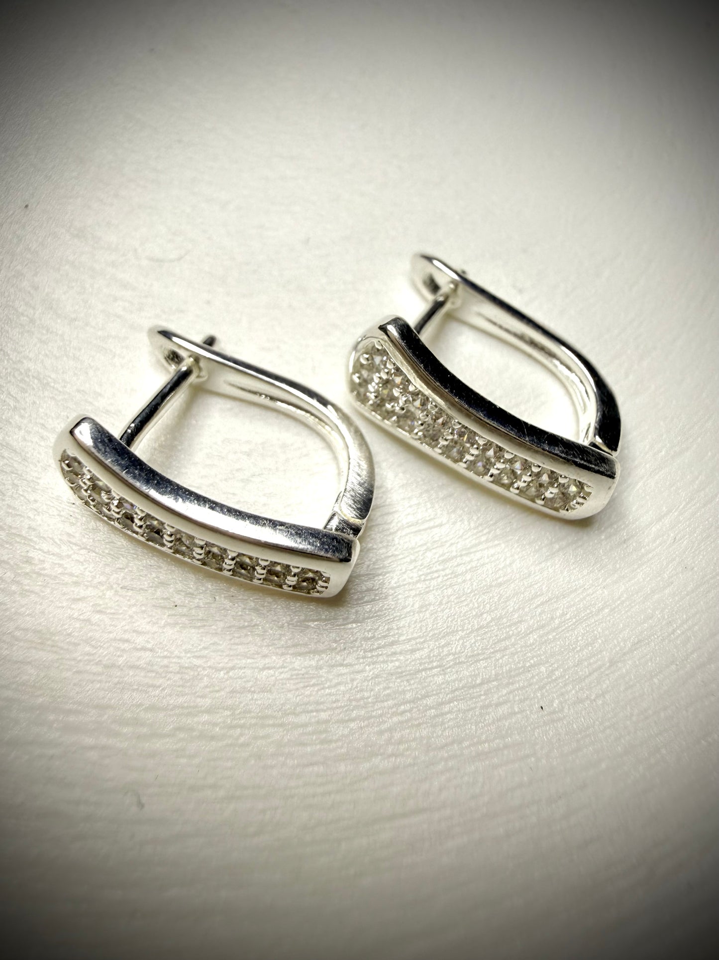 Argollas Shine Line (Plata 925)