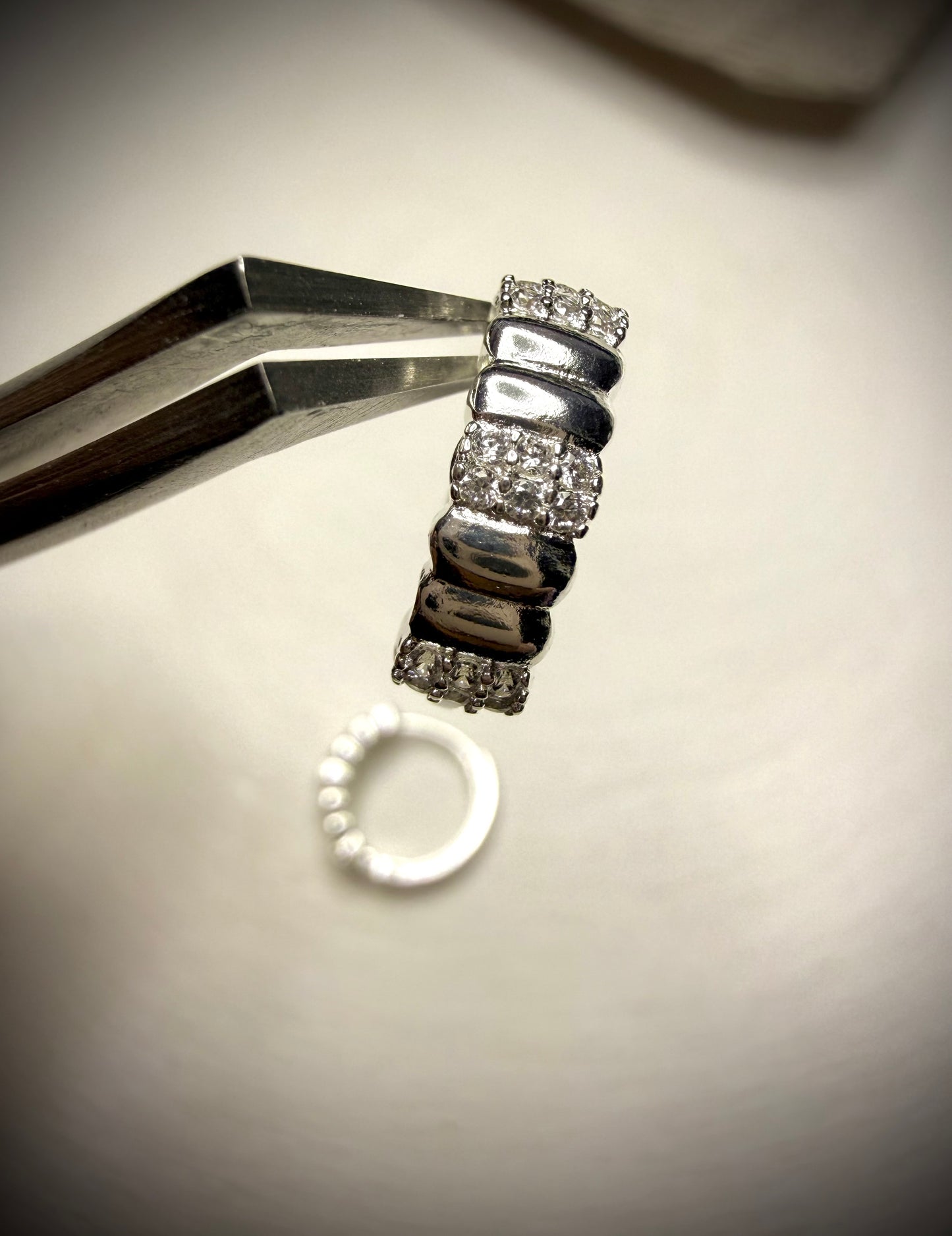 Argollas Chunky Brillo (Plata 925)