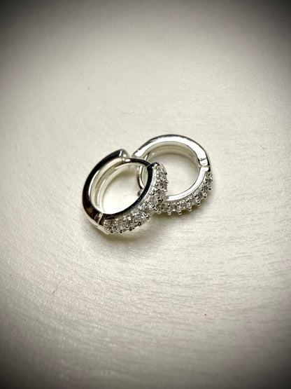 Argollas Full Shine (Plata 925)